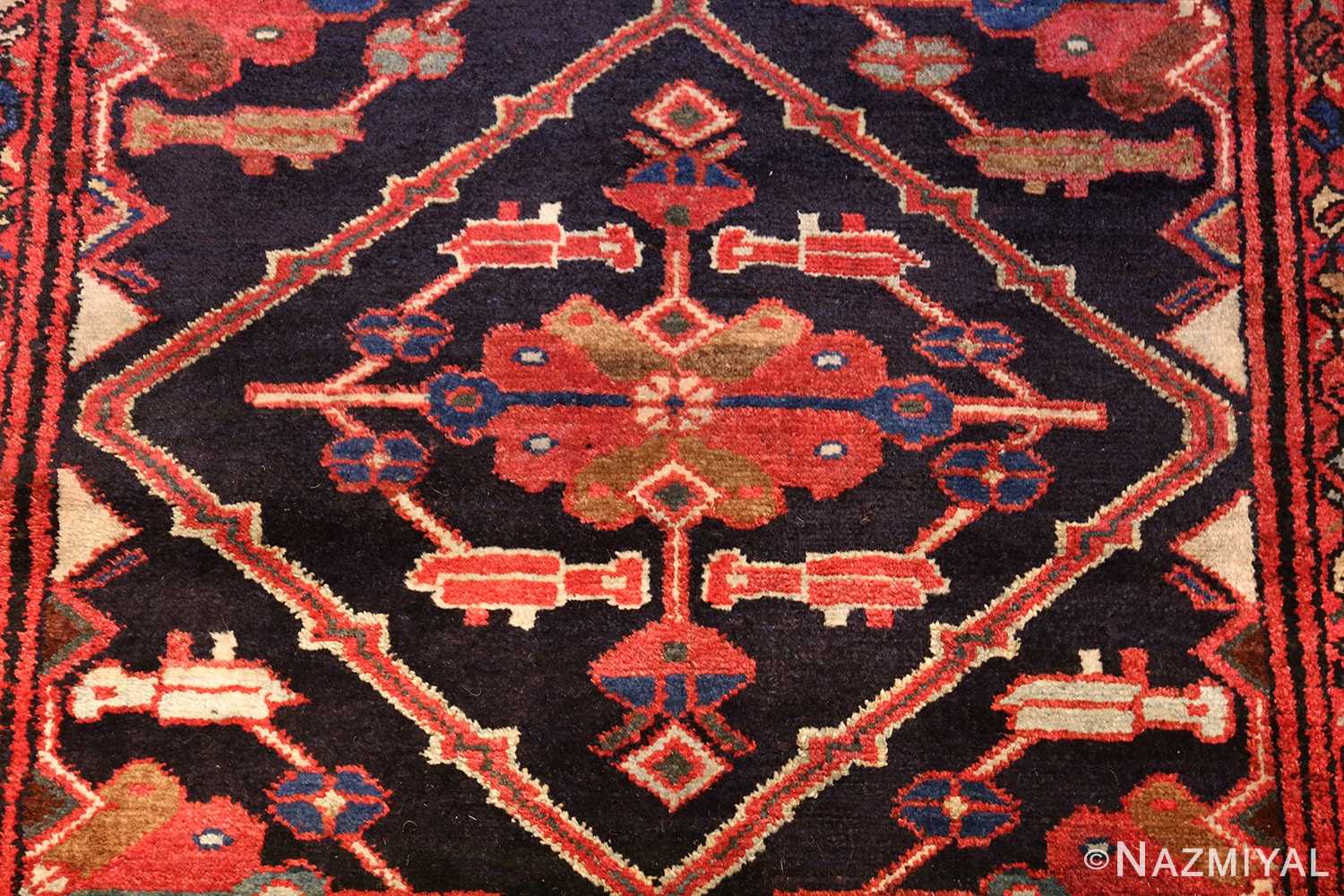antique persian malayer runner rug 50351 center Nazmiyal
