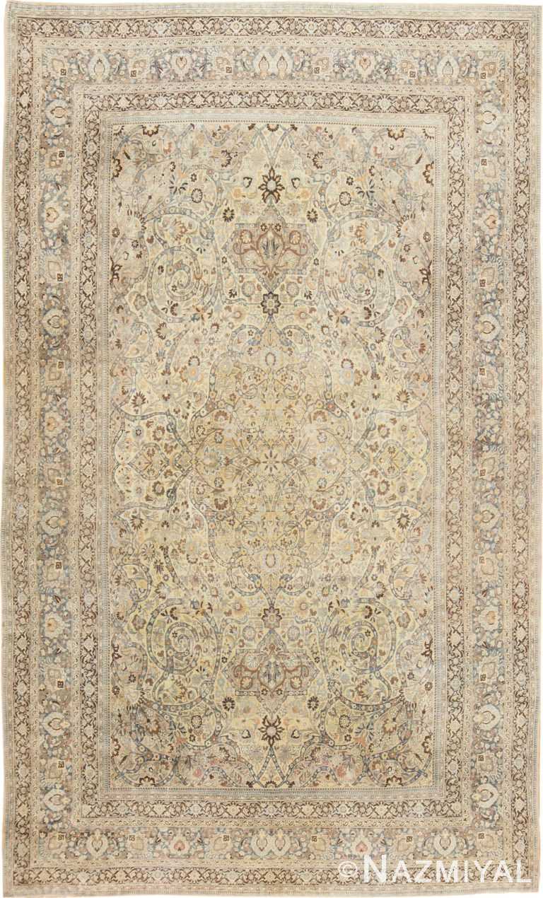 Antique Oversize Persian Floral Khorassan Rug 50216 Detail/Large View