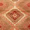 Close-up Tribal Vintage Caucasian Kazak rug 50519 by Nazmiyal