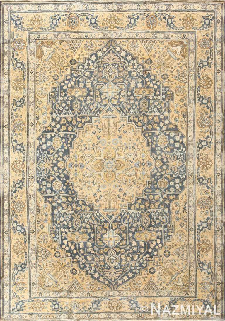 Antique Persian Tabriz Rug 50510 Detail/Large View