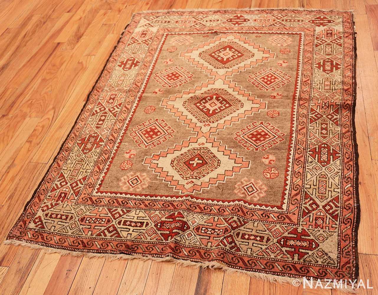 Full Tribal Vintage Caucasian Kazak rug 50519 by Nazmiyal
