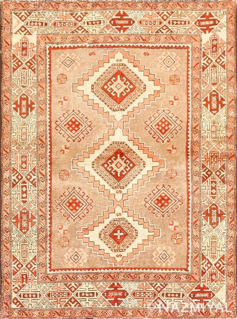Vintage Caucasian Kazak Rug 50519 Detail/Large View
