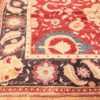 Corner Red background Vintage Indian Agra rug 48756 by Nazmiyal