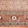 Border Large Antique Ivory Haji Jalili Persian Tavriz rug 48729 by Nazmiyal