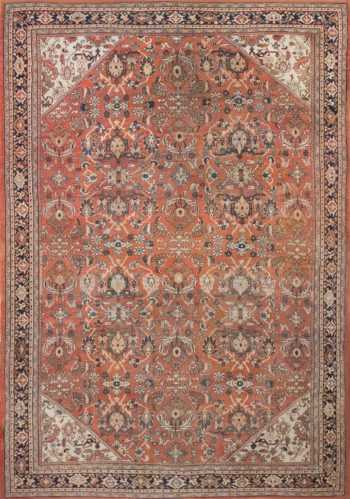 Large Antique Persian Sultanabad Rug 50377 Nazmiyal
