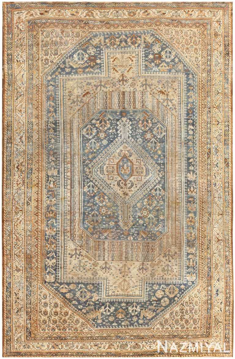 Antique Persian Qashqai Rug 50394 Detail/Large View