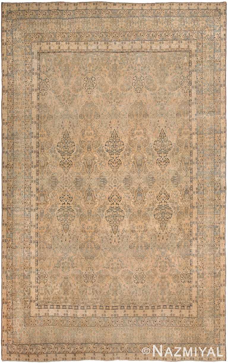 decorative large antique persian kerman rug 50584 Nazmiyal