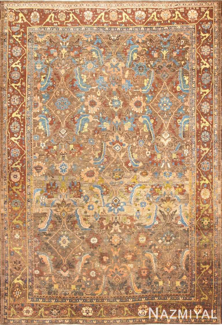 Beautiful Large Antique Persian Sultanabad Rug 50491 Nazmiyal