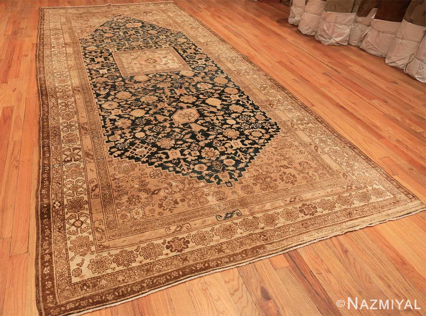 Full Antique gallery size tribal Persian Malayer rug 50469 by Nazmiyal Antique Rugs in NYC