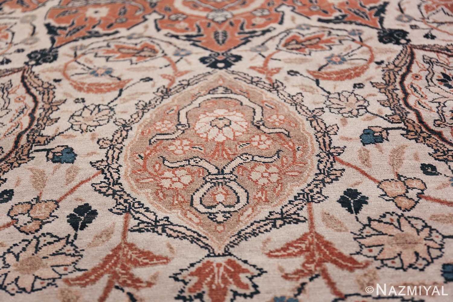 Large Persian Ardabil Design Tabriz Antique Rug 50615 Decorative Design Nazmiyal