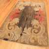 Full antique folk art American hooked rug 50560 by Nazmiyal