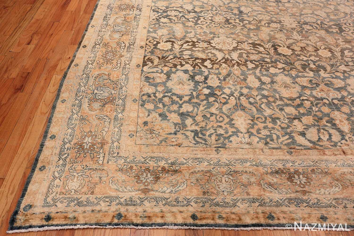Corner Large decorative Antique Persian Malayan rug 50339 by Nazmiyal