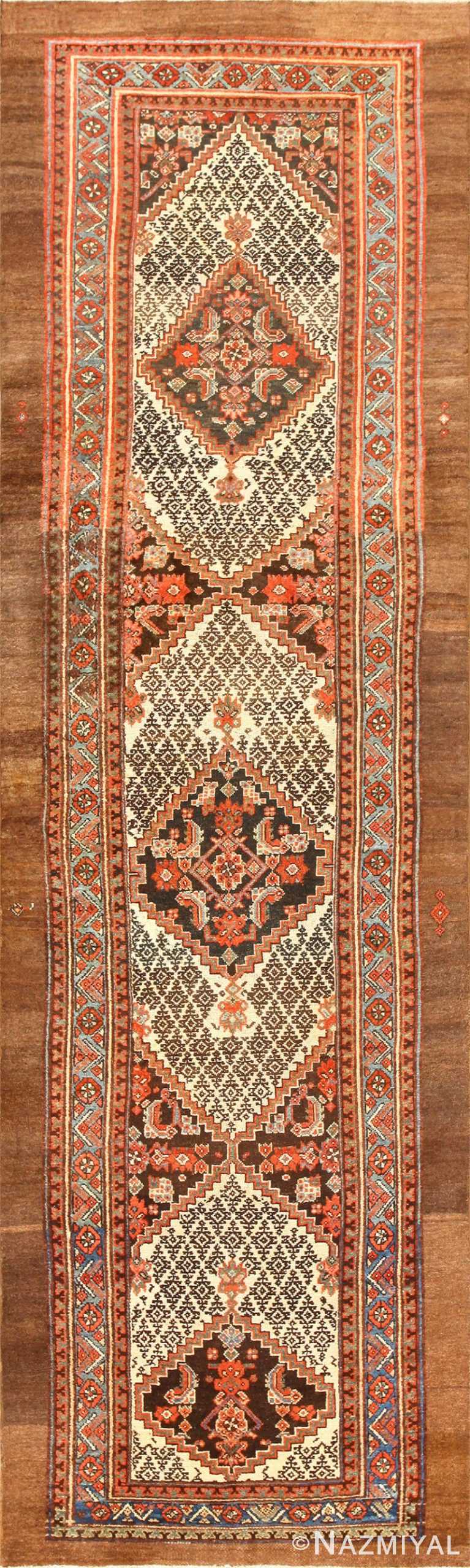 Tribal Antique Persian Serab Runner Rug 50578 Detail/Large View