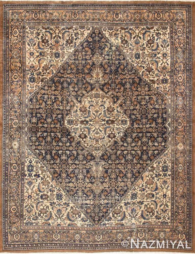 Tribal Room Size Antique Persian Bibikabad Rug 50575 Detail/Large View