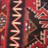 Gallery Size Antique Tribal Turkish Kilim Rug 50679 Knots Back Nazmiyal