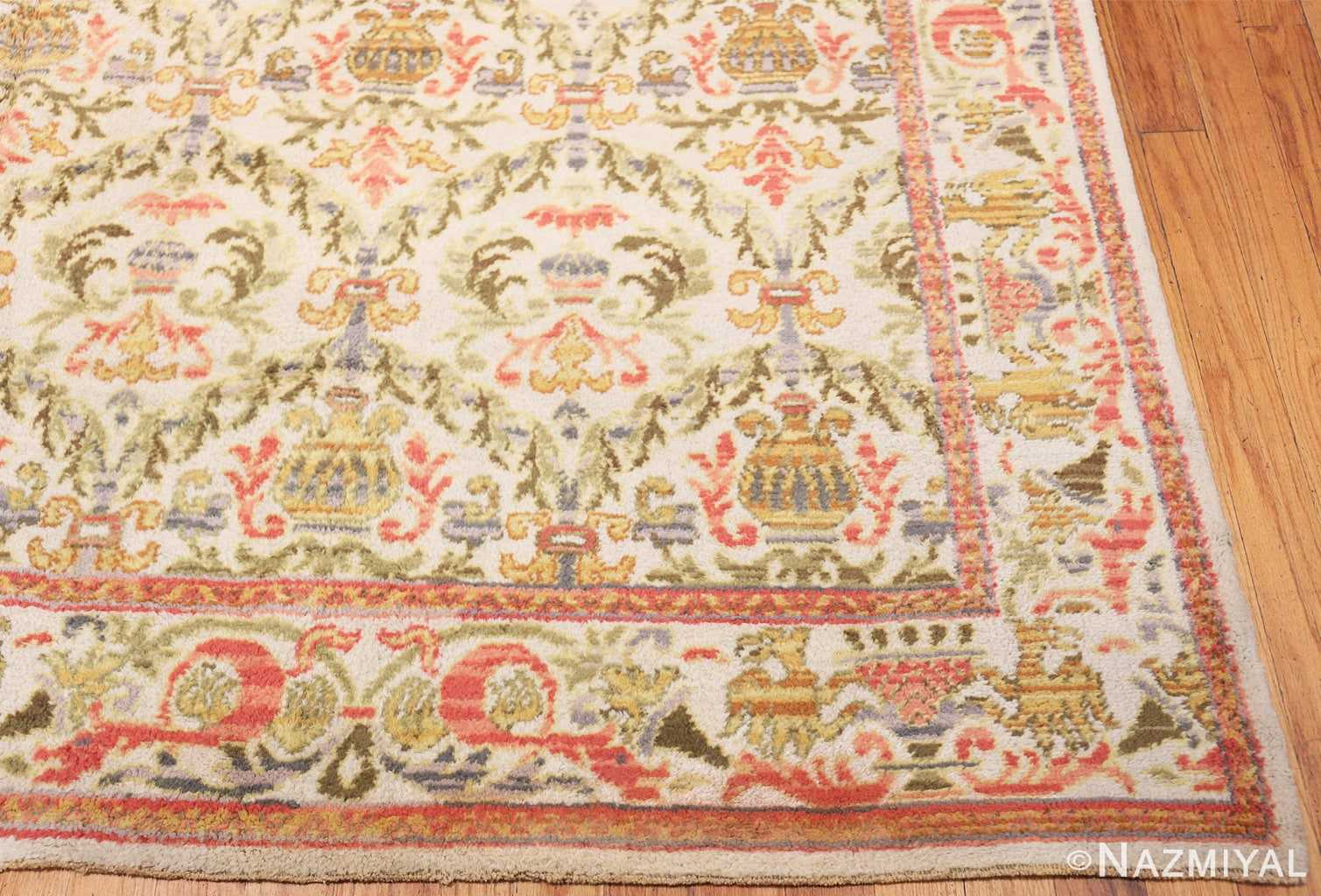 Corner Decorative Large Antique Spanish rug 50581 by Nazmiyal