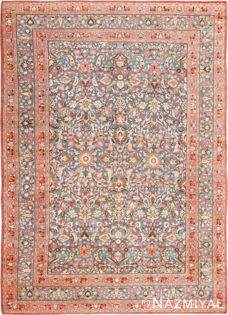 Decorative Antique Persian Khorassan Oriental Rug 48590 Nazmiyal