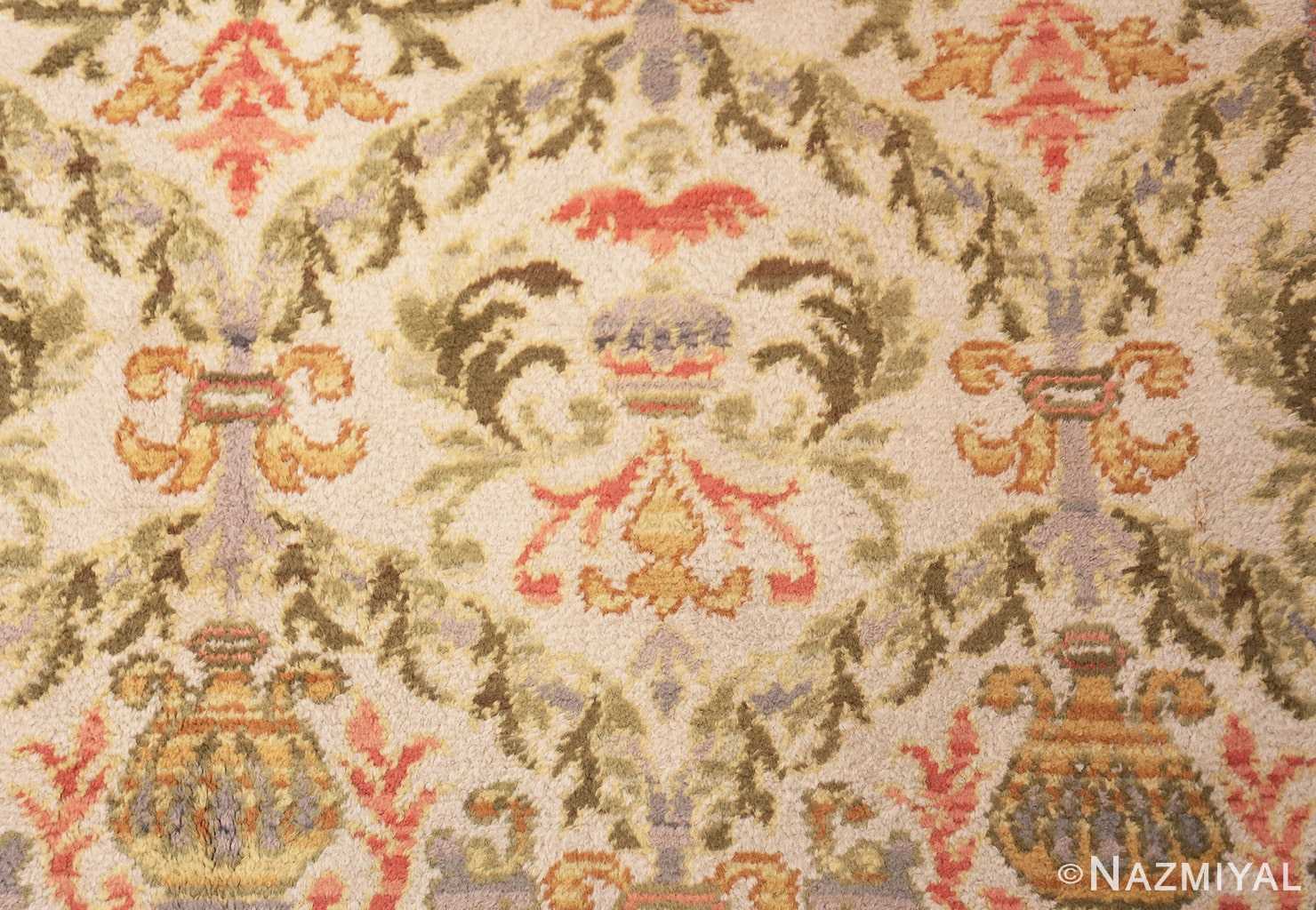 Detail Decorative Large Antique Spanish rug 50581 by Nazmiyal