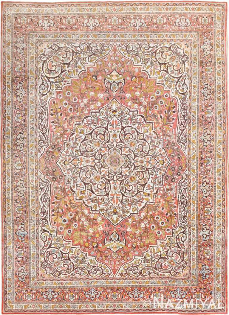 Fine Antique Persian Tabriz Oriental Rug 50572 Nazmiyal