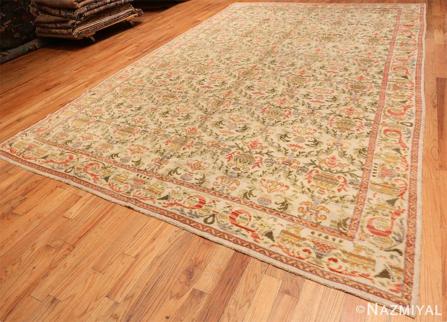 Full Decorative Large Antique Spanish rug 50581 by Nazmiyal