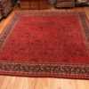 Full large square size Antique Irish Donegal rug 50452 by Nazmiyal
