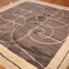square size mid century pierre cardin vintage rug 48877 lightside Nazmiyal