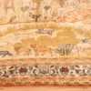 Border Fine Biblical Adam and eve scene Turkish pictorial Antique silk rug 48890 by Nazmiyal
