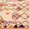 Border Vintage Shaggy Moroccan Azilal rug 48948 by Nazmiyal