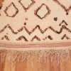 Corner Vintage Beni Ourain Moroccan Berber rug 48954 by Nazmiyal