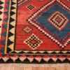 Corner Vintage tribal shabby chic Persian Gabbeh rug 48966 by Nazmiyal