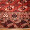 tribal antique room size caucasian turkoman bokara rug 50526 border Nazmiyal