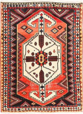 Vintage Persian Shabby Chic Gabbeh Rug 48972 Detail/Large View