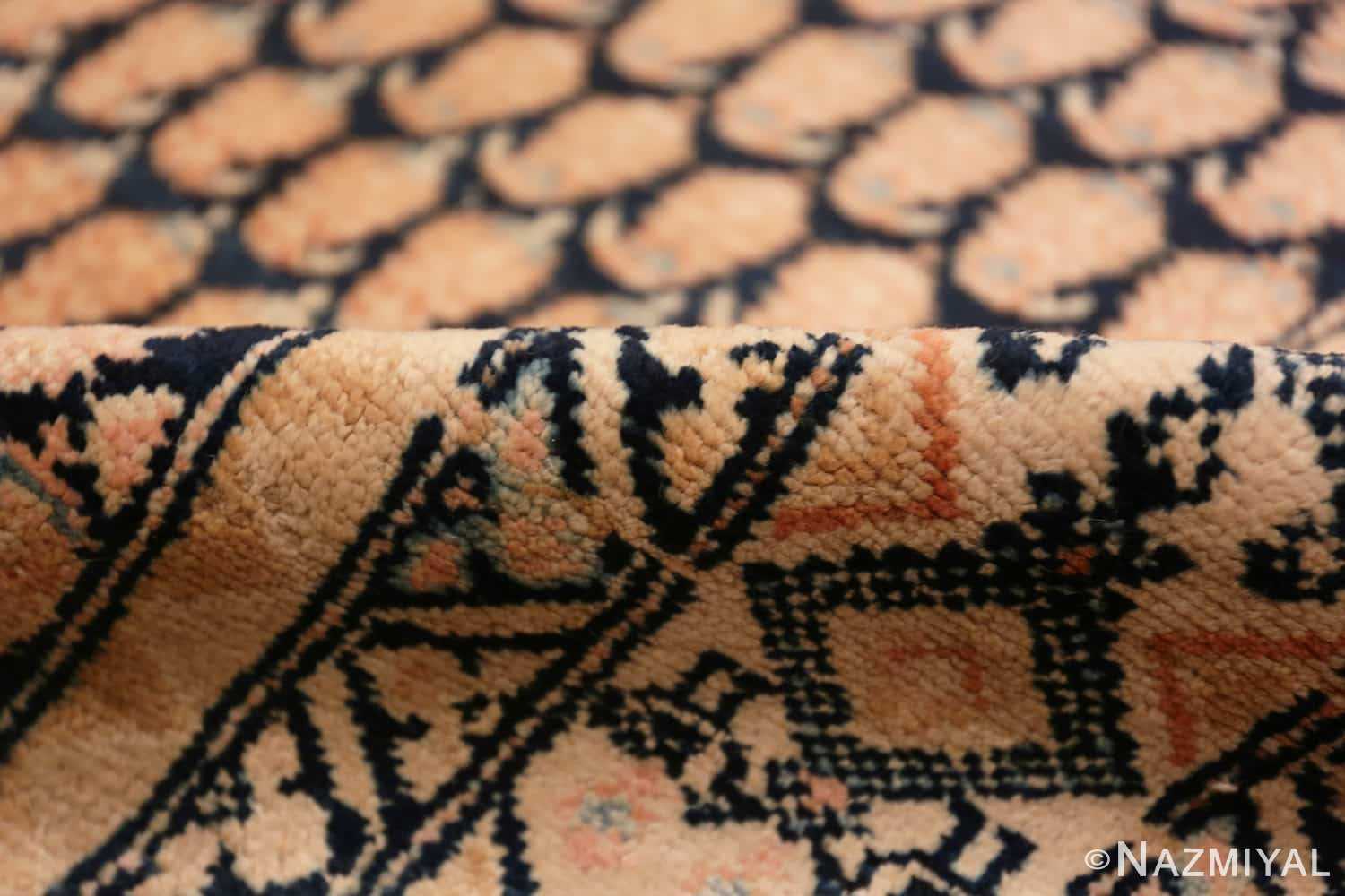 Pile Tribal Paisley design Antique Persian Malayer runner rug 50671 by Nazmiyal