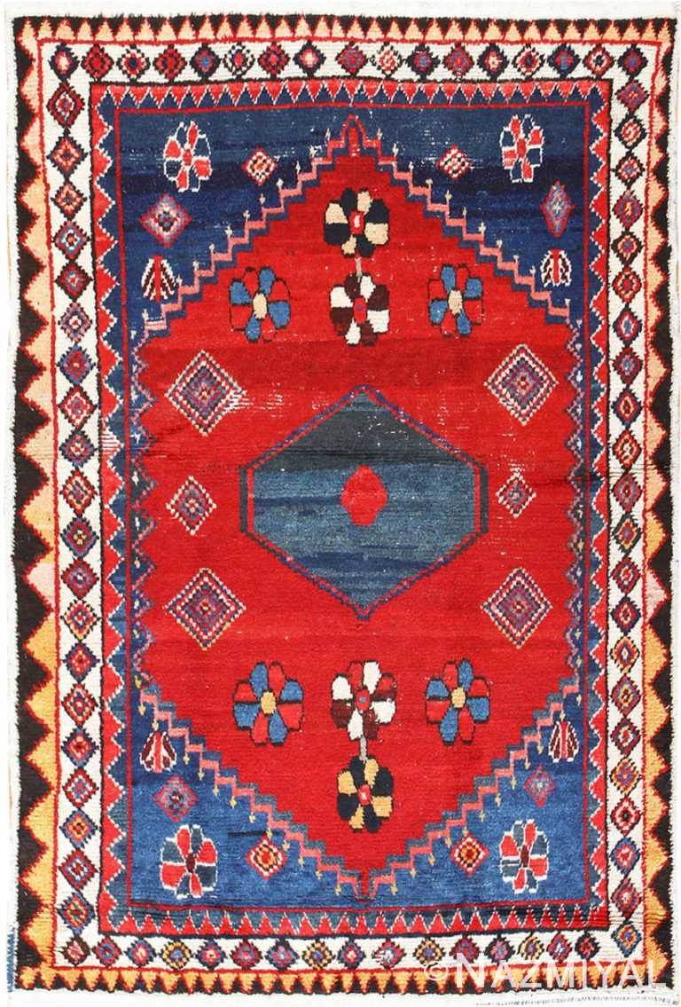 Vintage Persian Gabbeh Shabby Chic Rug 48965 Detail/Large View