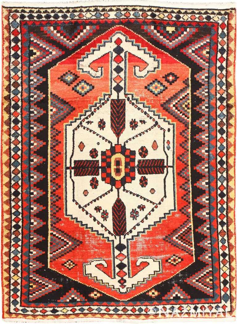Vintage Persian Shabby Chic Gabbeh Rug 48972 Detail/Large View