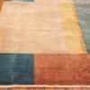 Corner Vintage Mid Century Art Deco Indian rug 48996 by Nazmiyal