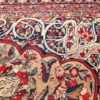 fine large silk and wool persian kerman lavar antique rug 48957 border side Nazmiyal
