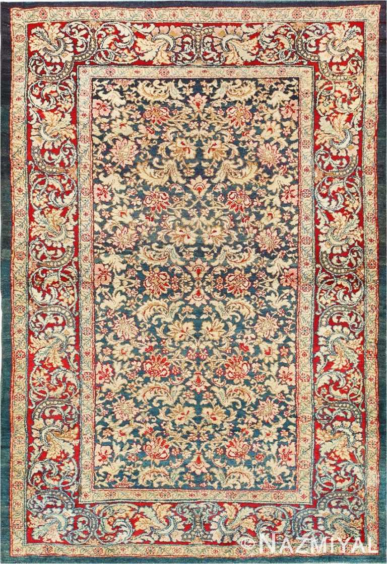 Antique Indian Agra Rug 2646 Detail/Large View