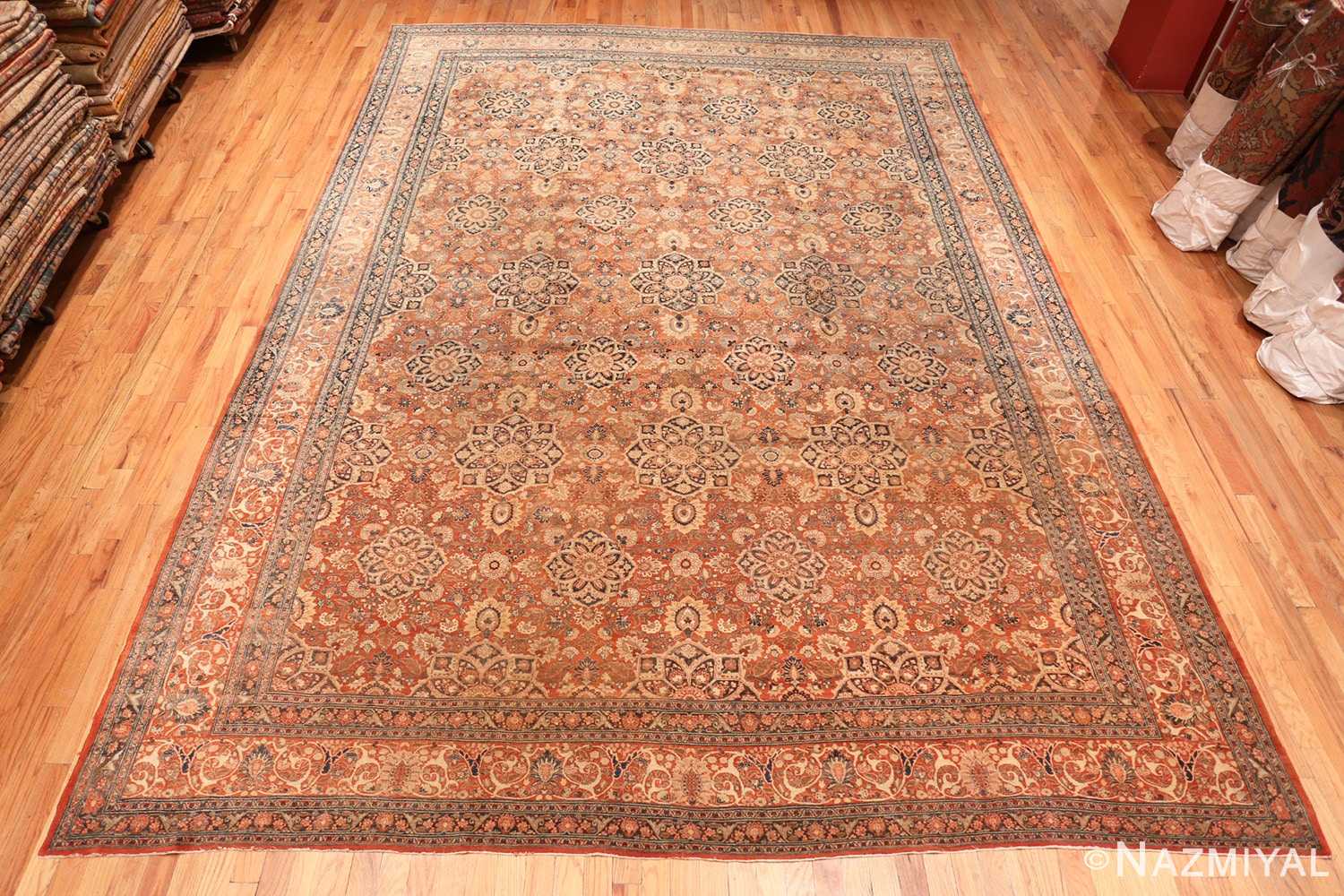 Full antique Persian Tabriz rug 50657 by Nazmiyal
