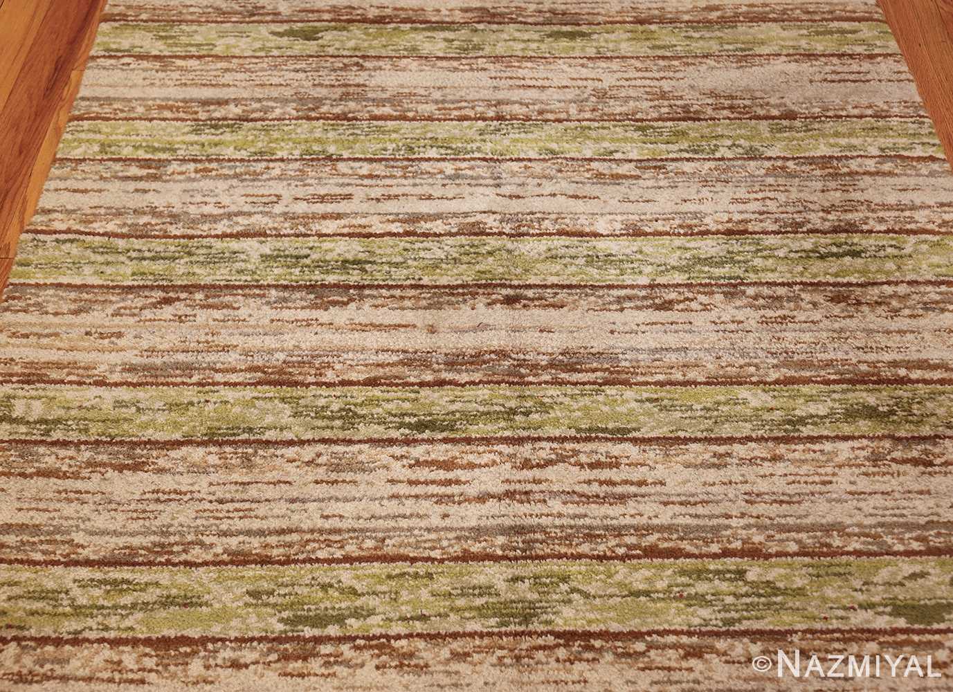 vintage double sided swedish rug 49018 field Nazmiyal
