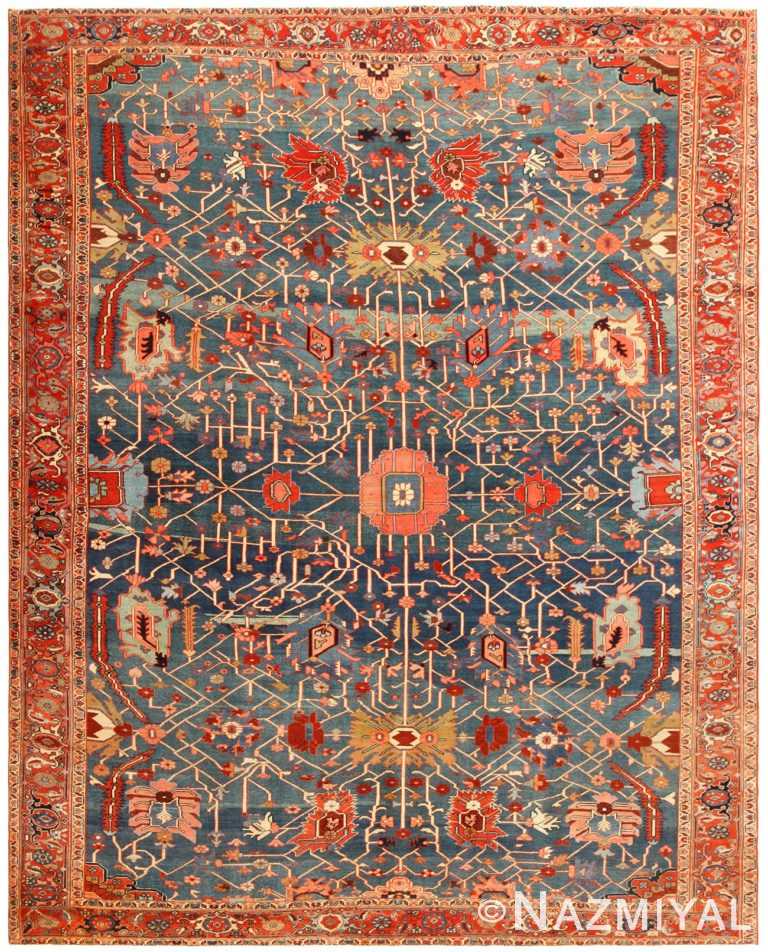 Antique Persian Serapi Rug 49080