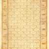 Ivory Antique Persian Sultanabad Rug 50388