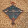 antique tribal persian bakshaish rug 49174 medallion Nazmiyal