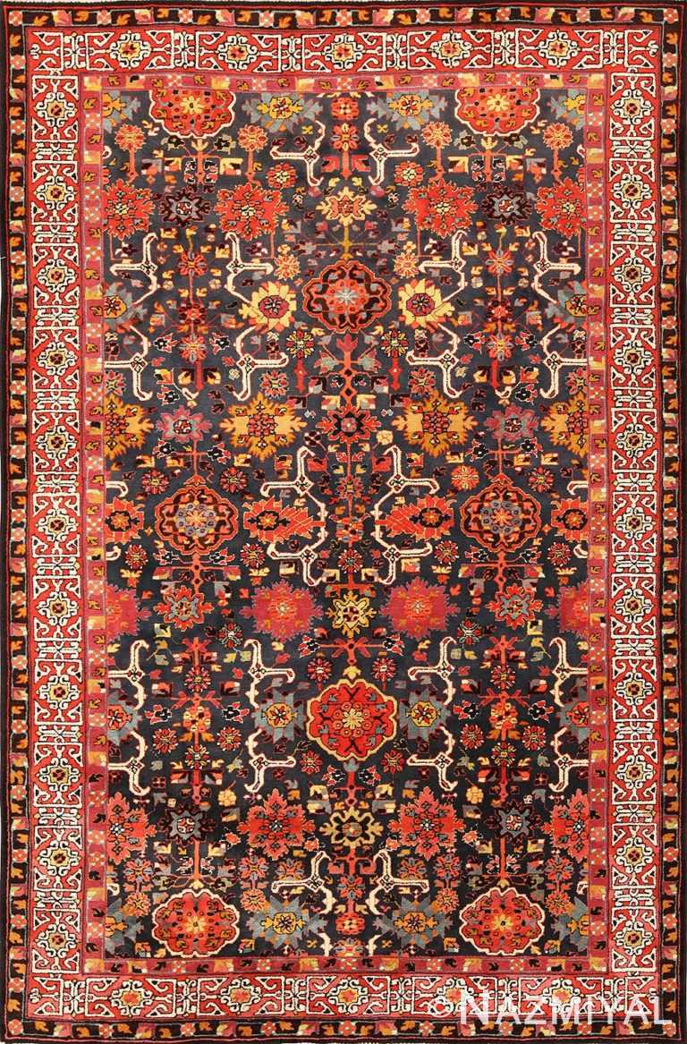 Vintage Tetex German Hooked Carpet with Caucasian Kuba Design 49122
