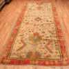 Full Antique Turkish Oushak rug with Arts and Crafts design 49146 by Nazmiyal
