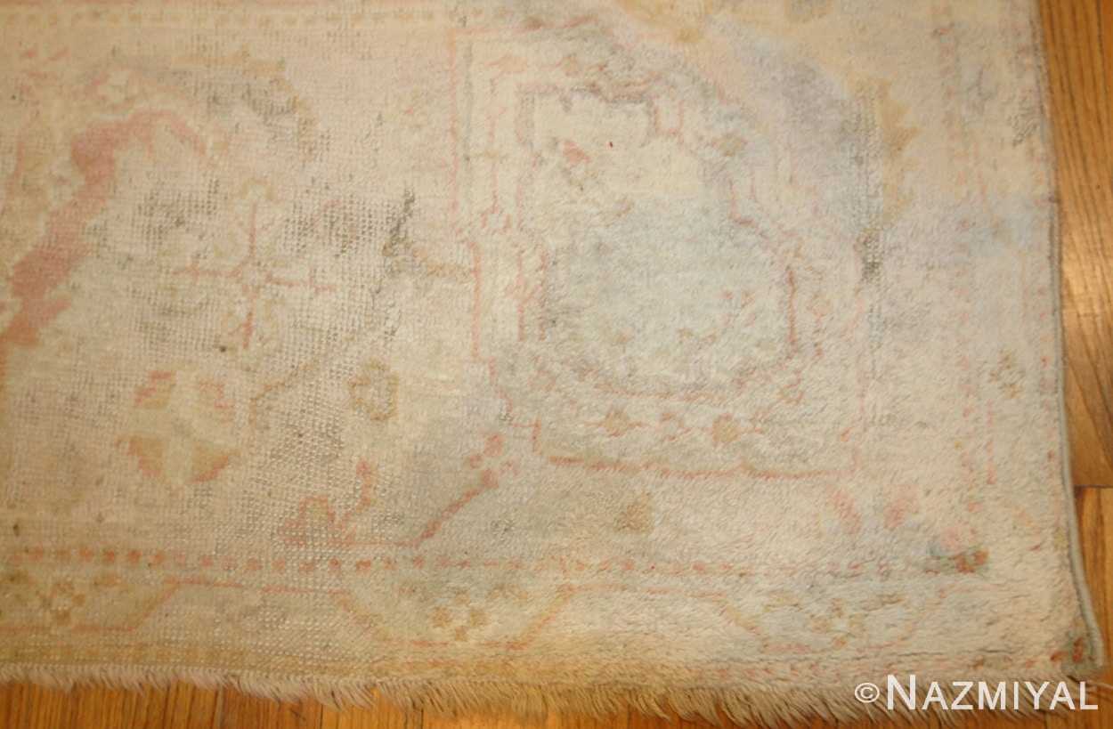 oversized antique turkish oushak rug 49166 border Nazmiyal