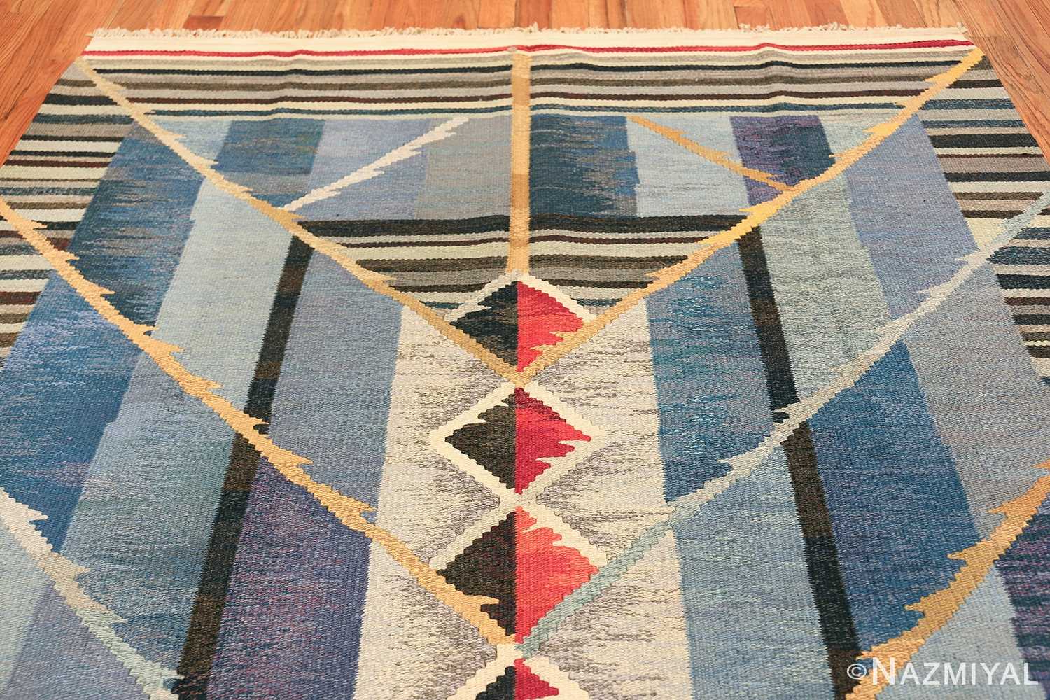 vintage scandinavian swedish kilim rug by ann marie hoke sodra kalma lans hemslojd 49131 top Nazmiyal