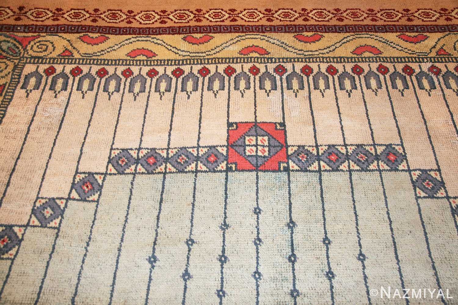 antique austrian art nouveau rug 49195 top Nazmiyal