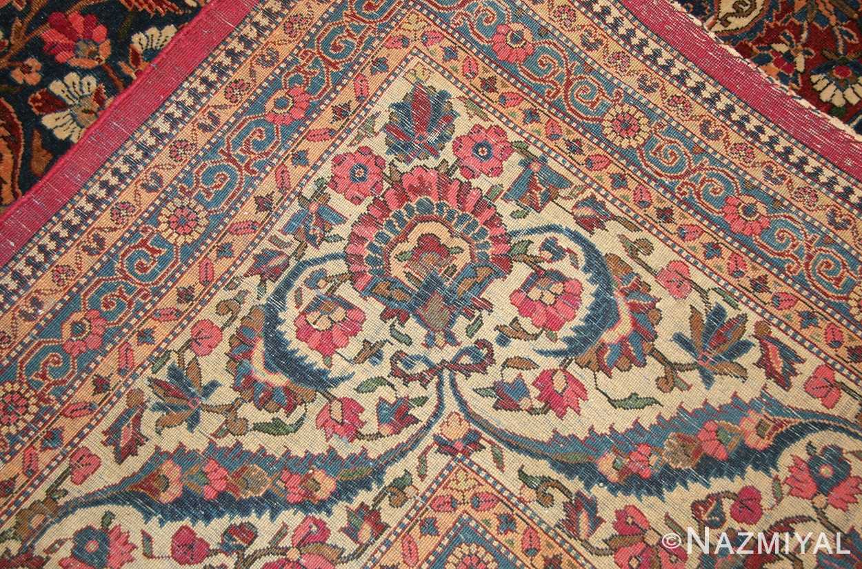 Antique Persian Kashan Dabir Rug 49193 by Nazmiyal