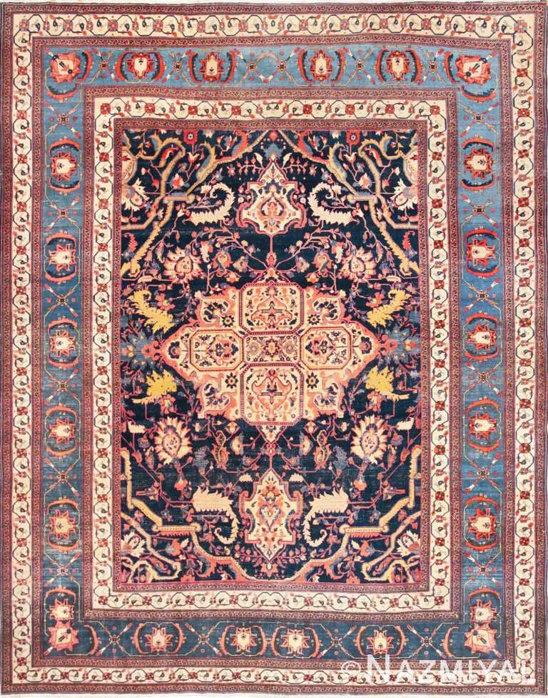 Fine Antique Persian Sarouk Farahan Rug 49107 Nazmiyal Antique Rugs